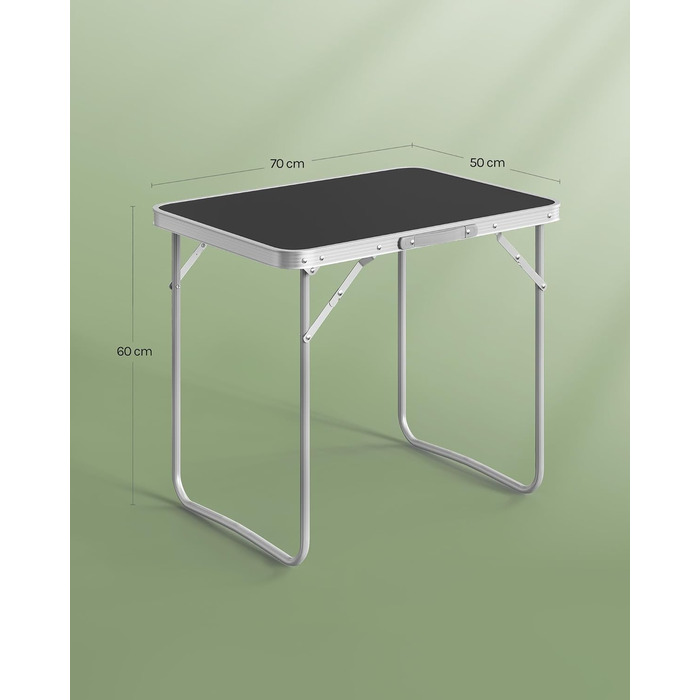 Кемпінговий стіл чорний WOLTU