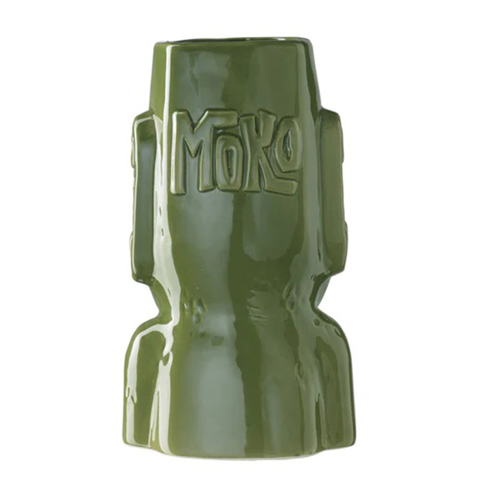 Стакан Тики 500 мл, зеленый, Moko, Tiki Tropical, Urbanbar (Урбанбар)