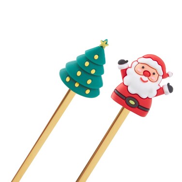 Набір столових приборів Fissman XMAS 2 придмети нержавіюча сталь (3066)