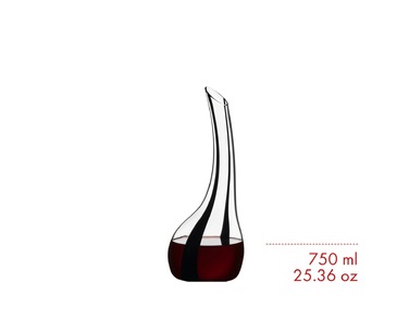 Декантер ручной работы Cornetto Onyx 0,75 л, черный Riedel