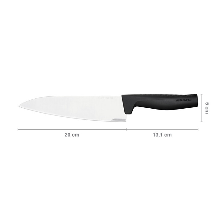 Нож для шеф-повара большой Fiskars Hard Edge 21 см (1051747)