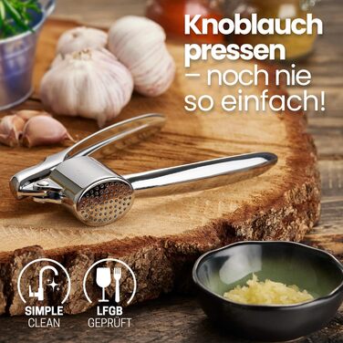 Пресс для чеснока устойчив к коррозии KIMIJO