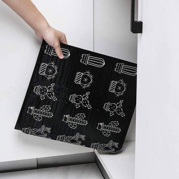 Складаний бризкозахисний екран для плит 84,5 х 32,7 см QCSTORE