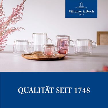 Набір із 2 скляних чашок для лате макіато 360 мл Artesano Hot & Cold Beverages Villeroy & Boch