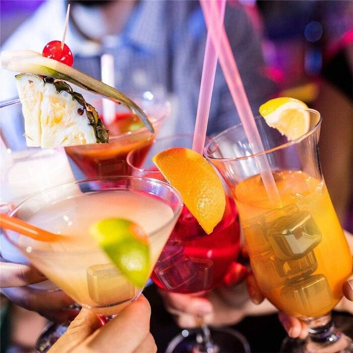 Набір металевих охолоджувальних каменів для віскі Ulalaza