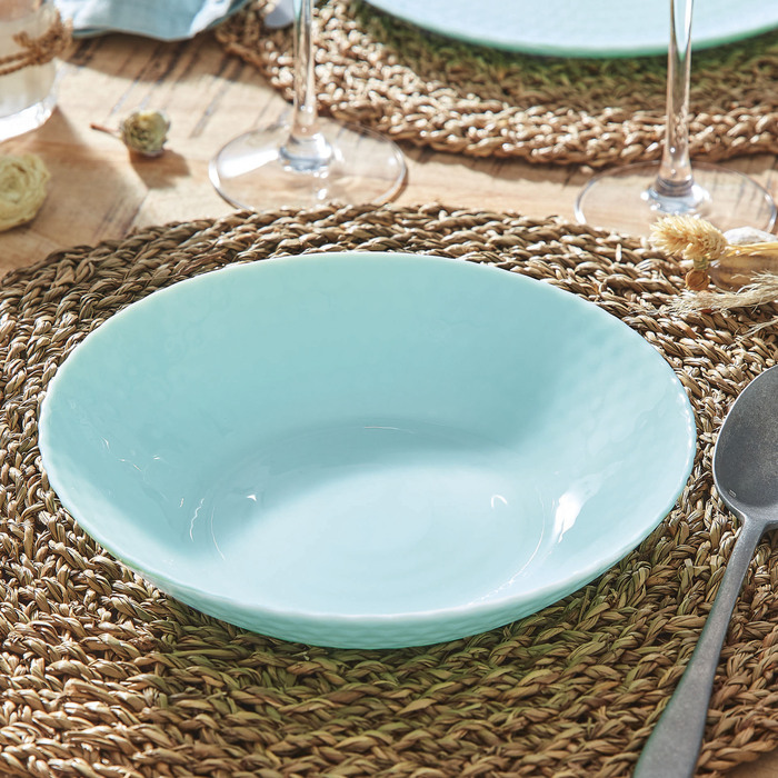 Тарілка супова Luminarc Pampille Light Turquoise 20 см (6711252)
