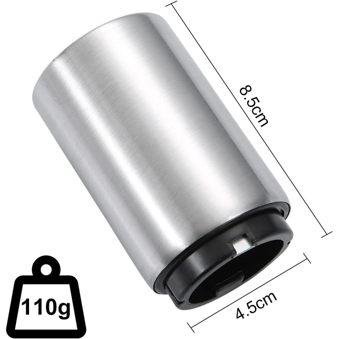 Набір з 4 автоматичних відкривачів для пляшок LUPATDY