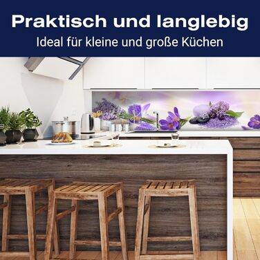 Кухонный фартук 160 x 50 см wandmotiv24