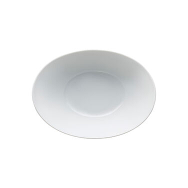 Сервировочное овальное блюдо 24 x 18 см белое Mesh Rosenthal