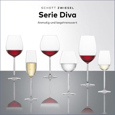 Келих для червоного вина Бордо 0,768 л, Diva Schott Zwiesel