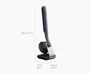 Щетка для мытья посуды с металлической подставкой 28x9,2x9 см Joseph Joseph