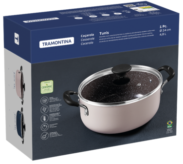 Каструля Tramontina Tunis (4.8 л) 24 см (7067743)