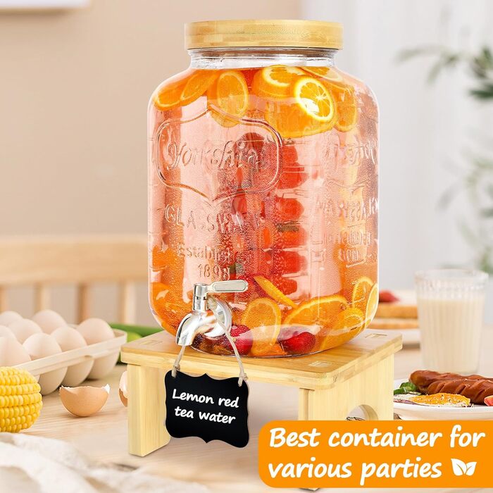 Диспенсер для напитков с краном на стойке 7,6 л AIQI