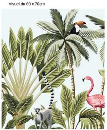 Наклейка на кухонний фартух 60 х 70 см Adzif.biz Le sticker de decoration