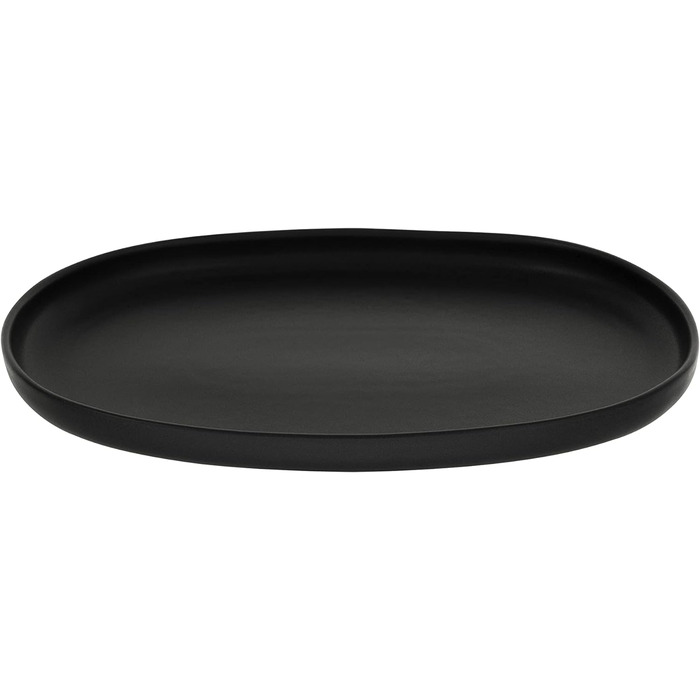 Набір посуду Uno серії з 16 предметів, комбінований набір з керамограніту (чорний, сервірувальне блюдо ), 22978