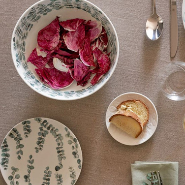 Тарелка для салата La Porcellana Bianca SEMPREVERDE, фарфор, диам. 21 см