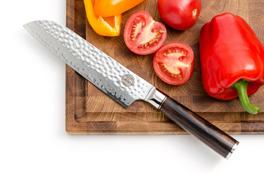 Профессиональный нож из дамасской стали Santoku GRILLI 88871 Код: 012180