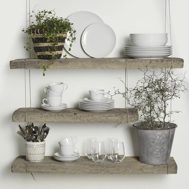 Набор столовой посуды на 6 персон, 30 предметов, белые New Fresh Basic Villeroy & Boch