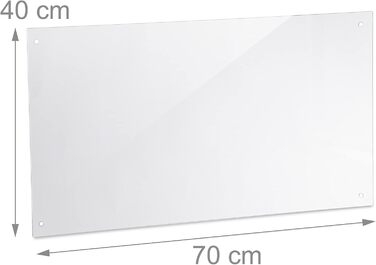 Кухонный фартук от брызгов 70 х 40 см Relaxdays