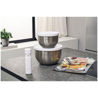 Стартовый набор для вакуумирования, 9 предметов, нержавеющая сталь Fresh & Save Zwilling
