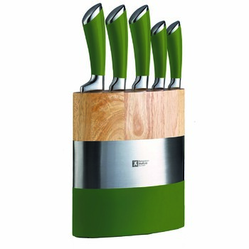 Набор ножей Richardson Sheffield Fusion, зеленые, 5 пр.