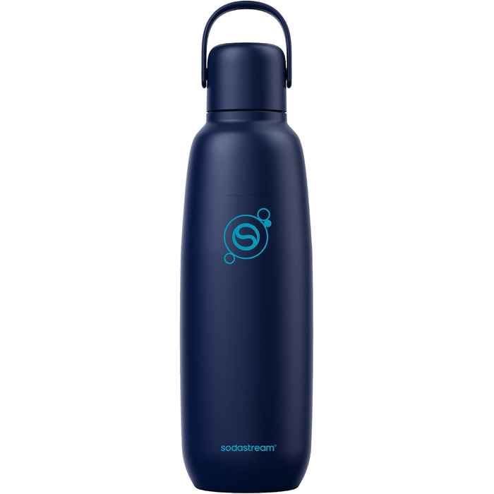 Бутылка для газированной воды 0,9 л, темно-синяя Fizz & Go SodaStream
