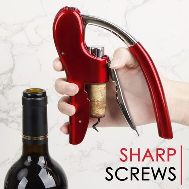 Професійний штопор червоний KAYCROWN