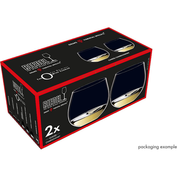 Набір з 2 келихів без ніжки для білого вина Шардоне 0,58 л, O Wine Tumbler Riedel