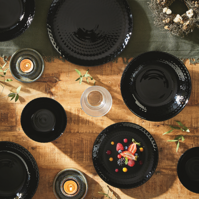 Тарілка супова Luminarc Pampille Black 20 см (6711239)