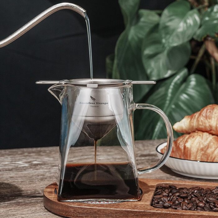 Титановый капельный кофейный фильтр Boundless Voyage
