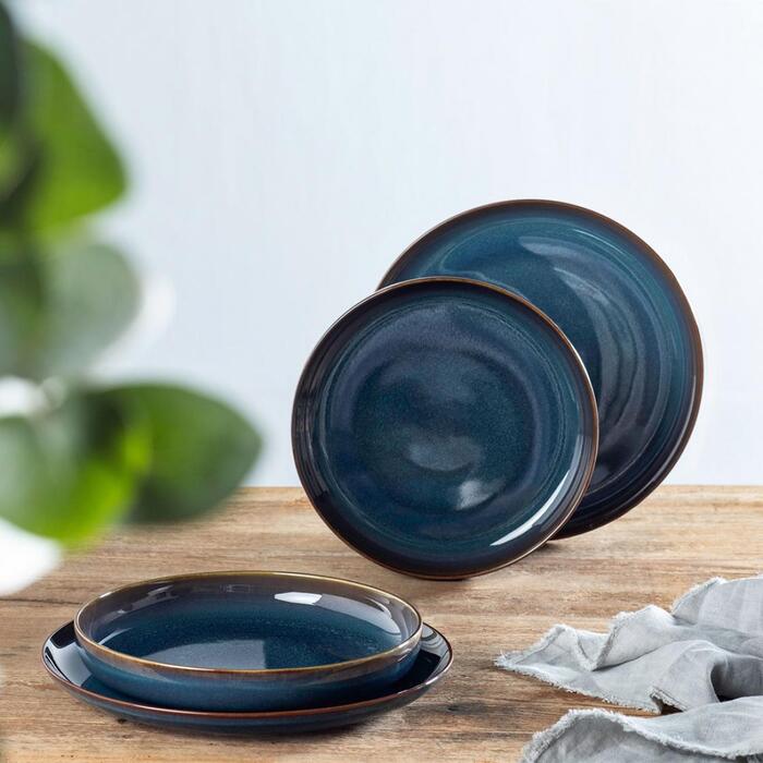 Суповая тарелка 21,5 см, темно-синяя Denim Crafted Villeroy & Boch