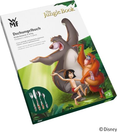 Детский набор столовых приборов 4 предмета Jungle Book WMF