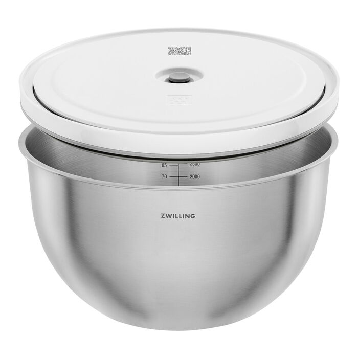 Миска з вакуумною кришкою 24 см, нержавіюча сталь Fresh & Save Zwilling