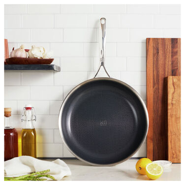 Сковорода 30 см с антипригарным покрытием в форме сот, нержавеющая сталь, Peak Zwilling