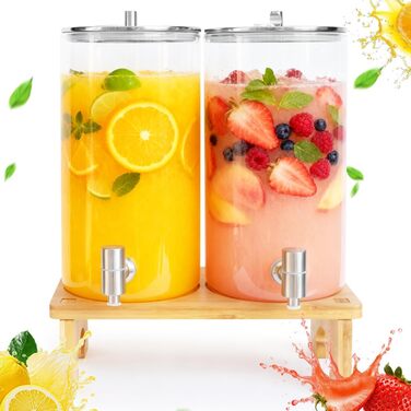 Диспенсеры для напитков со стойкой 2 х 6 л AIQII