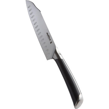 Немецкая нержавеющая сталь, черная ручка, кухонный нож, можно мыть в посудомоечной машине, гарантия 25 лет (нож Santoku), 920268 Comfort Pro