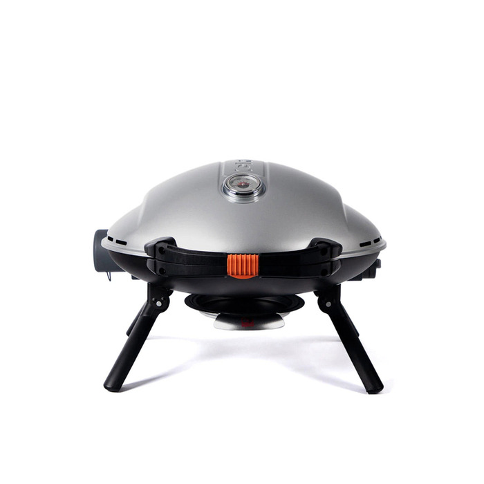 Портативный переносной газовый гриль O-GRILL 900, серебро Код: 013344