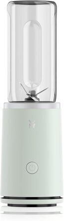 Морозно-зелений, Смузі-блендер, Персональний блендер, Керування однією рукою, Потужність 500 Вт, Стаціонарний міксер, Герметична пляшка для виносу, 0416770091