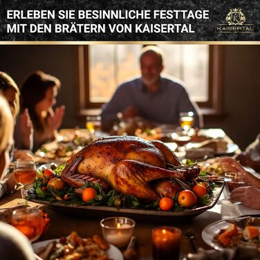 Чавунна жаровня з емальованою кришкою 28 см 4,4 л K KAISERTAL