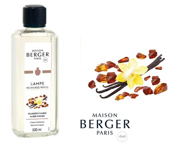 Аромат для лампы Maison Berger Paris AMBER POWDER, 500 мл