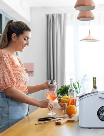 Льдогенератор 1,2 л 95 Вт белый KitchenBrothers