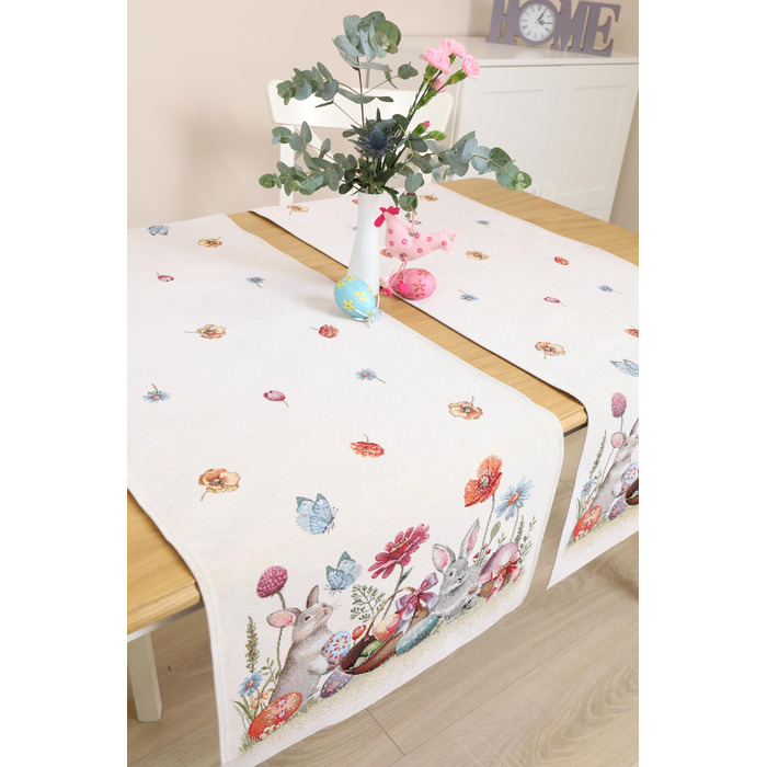 Скатертини 140 х 45 см на Великдень textile idea