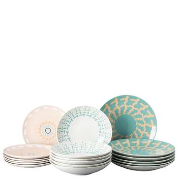Набор столовой посуды на 6 персон, 18 предметов Colour Game Pastel Thomas