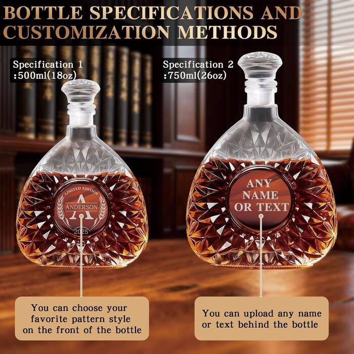 Набор для виски декантер 750 мл Fxinxi