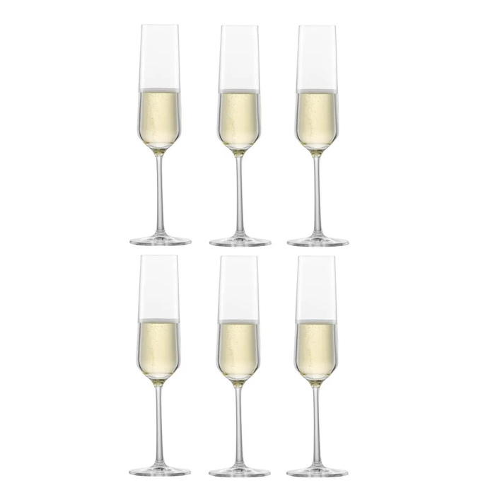 Бокал для шампанского 0,2 л, набор 6 предметов, Pure Schott Zwiesel