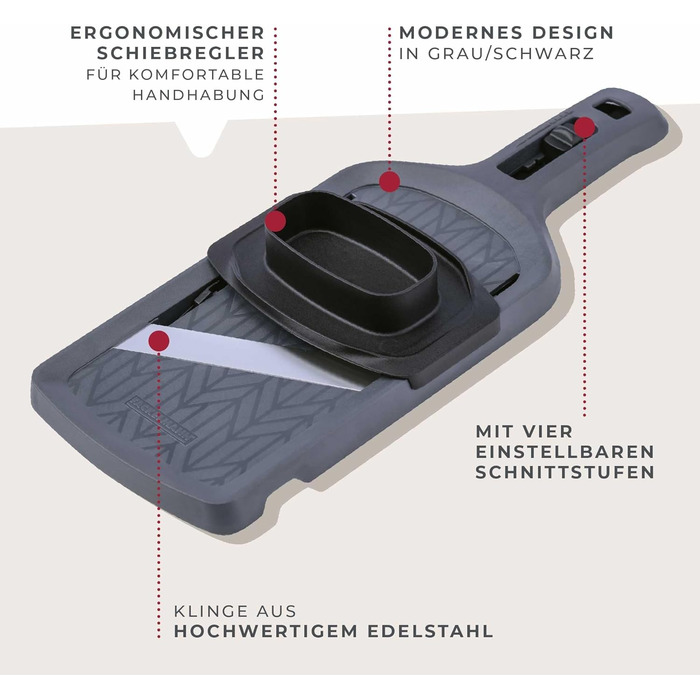 Овощерезка со съемной крепью Statement Fackelmann