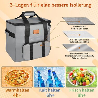 Складна термосумка для кемпінгу 30 л Misssugar5