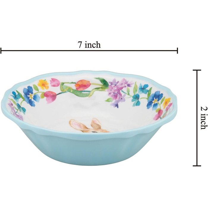 Набір меламінових мисок 6 шт для Великодня UP