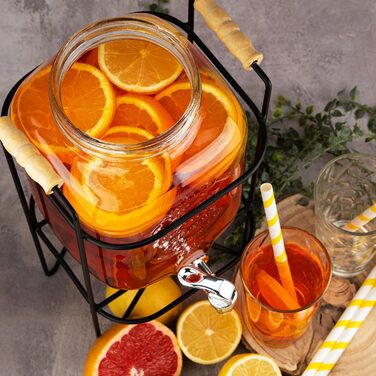 Диспенсер для напоїв з краном 4 л SUPERBUTELKI.PL