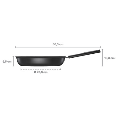 Сковорода Fiskars Hard Face 28 см (1075520)
